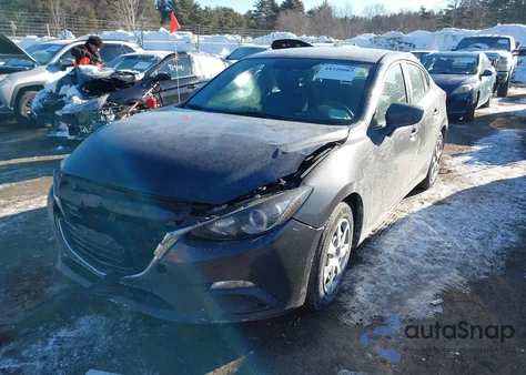 2015 Mazda Mazda3 I Sport from USA, damaged, VIN 3MZBM1U72FM232449